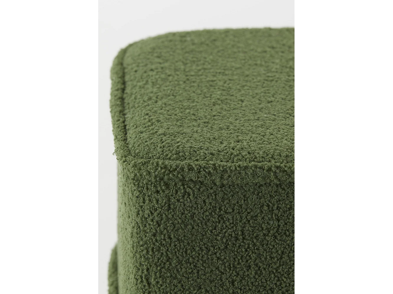 Pouf KIKI - Ø40x35cm - Vert