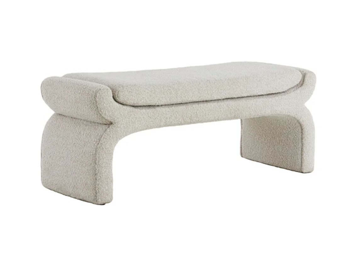 Pouf NAFYA - 119x45x48cm - Marron