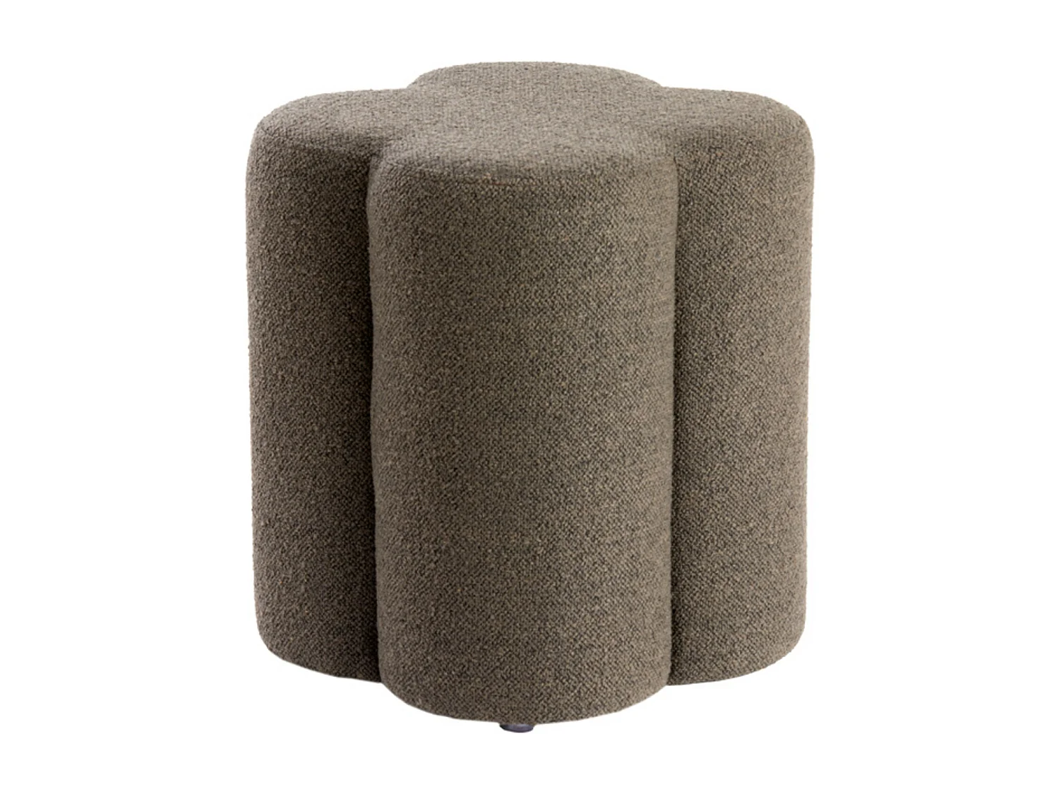 Pouf NALANI - Ø38x45cm - Marron