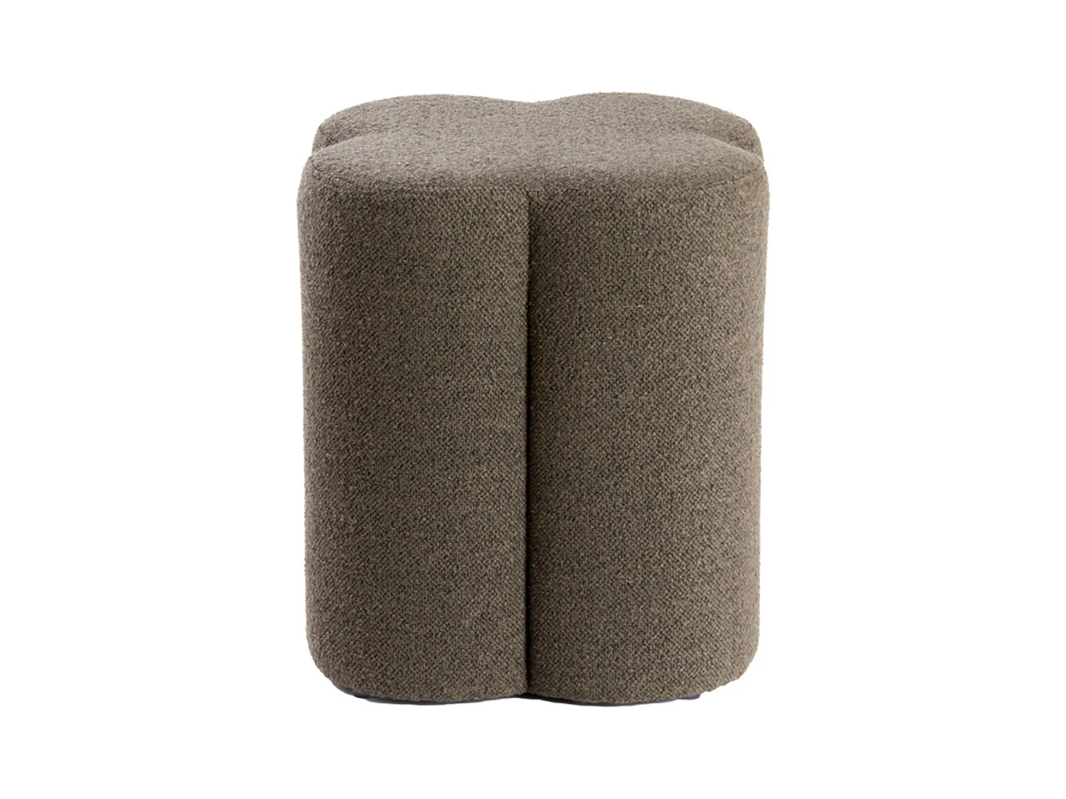 Pouf NALANI - Ø38x45cm - Marron