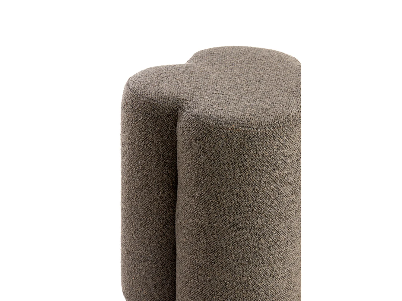 Pouf NALANI - Ø38x45cm - Marron