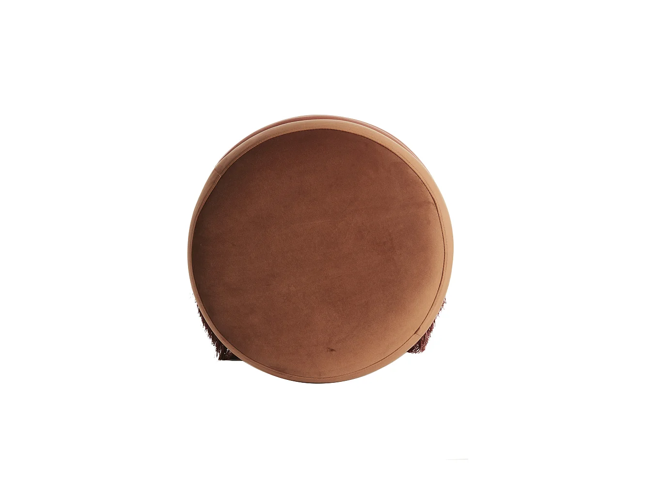 Pouf TACITU - Ø50x45cm - Rouge