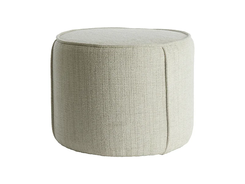 Sitzpuff DOMONI - Ø50x40cm - Braun