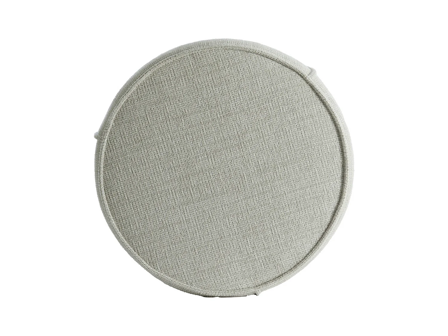 Pouf DOMONI - Ø50x40cm - Marron