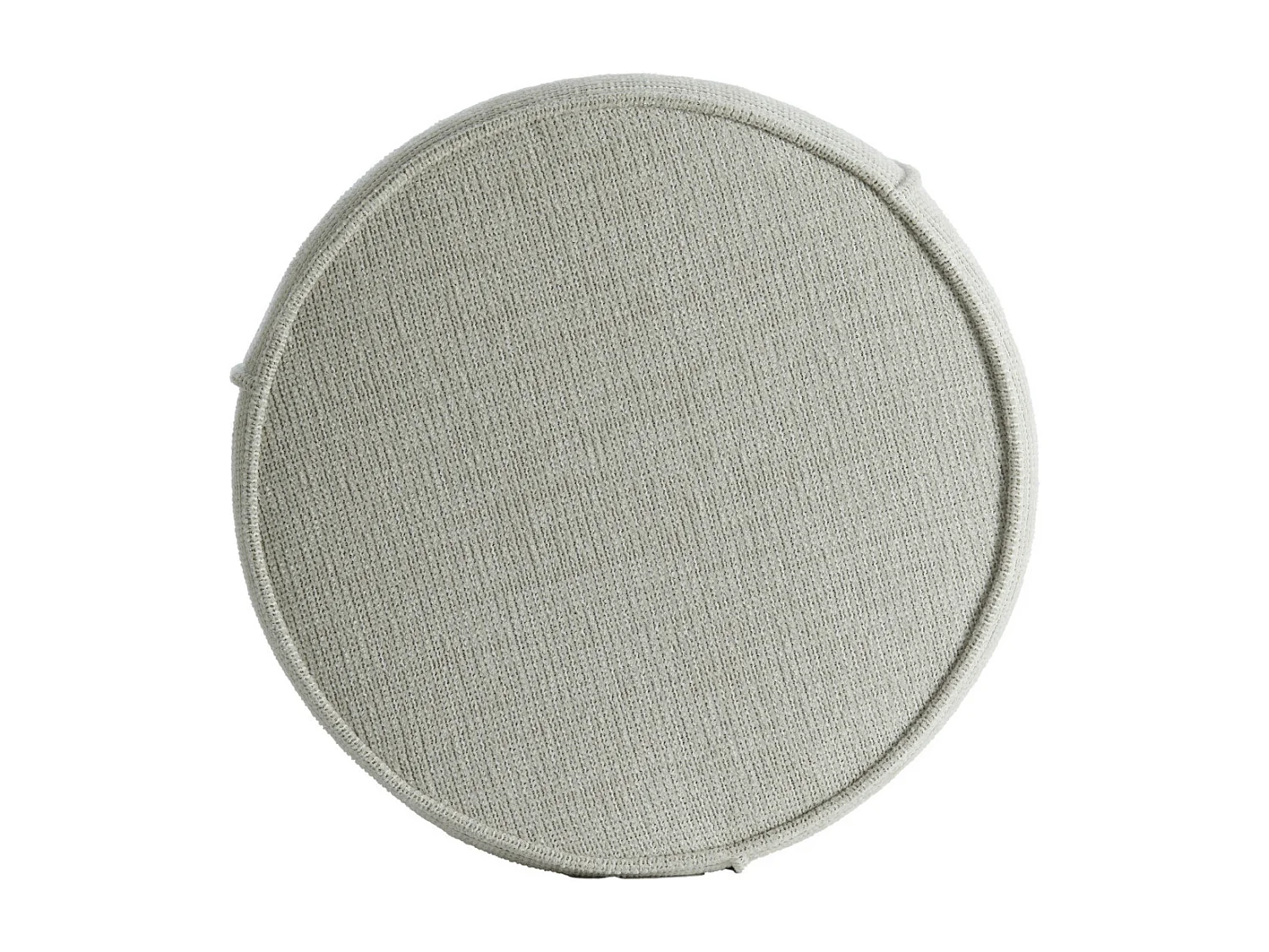 Pouf DOMONI - Ø50x40cm - Marron