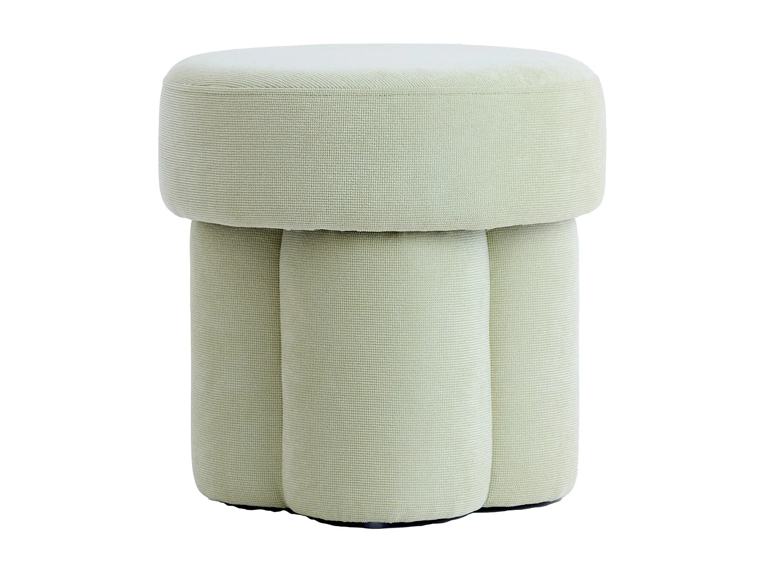 Pouf CURTEA - Ø42x43cm - Vert