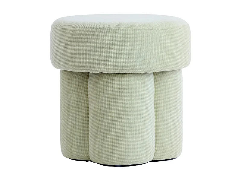 Pouf CURTEA - Ø42x43cm - Vert