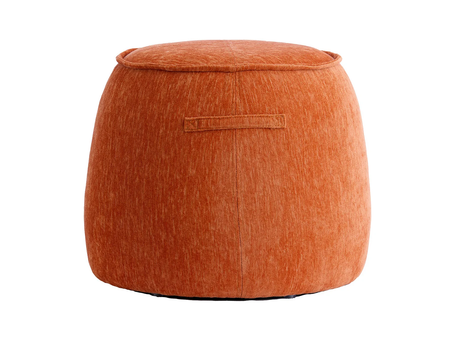 Pouf SIBIU - Ø50x40cm - Orange