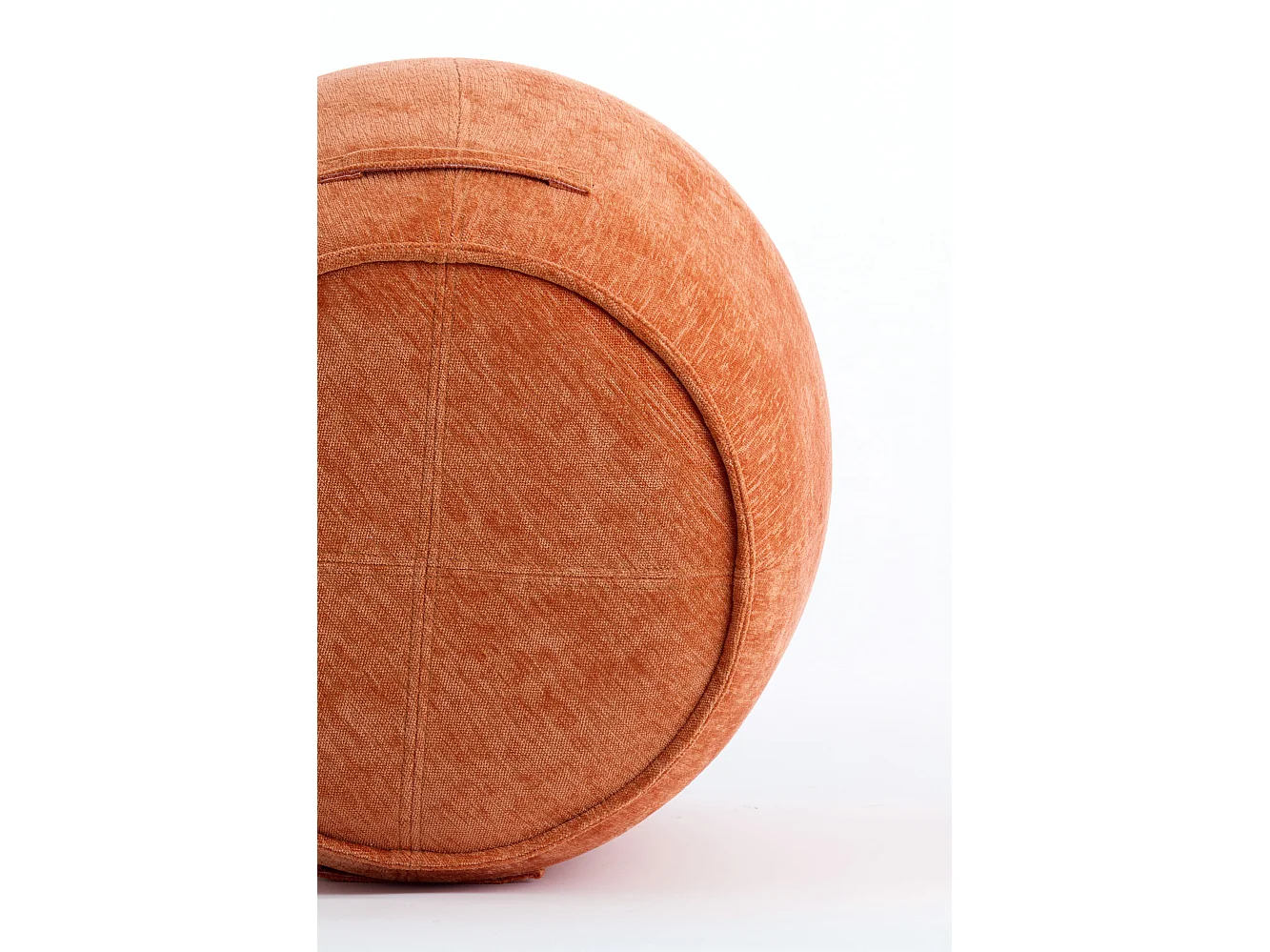 Pouf SIBIU - Ø50x40cm - Orange