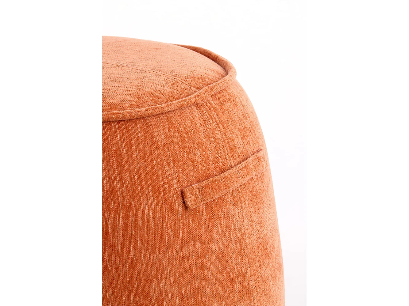 Pouf SIBIU - Ø50x40cm - Orange