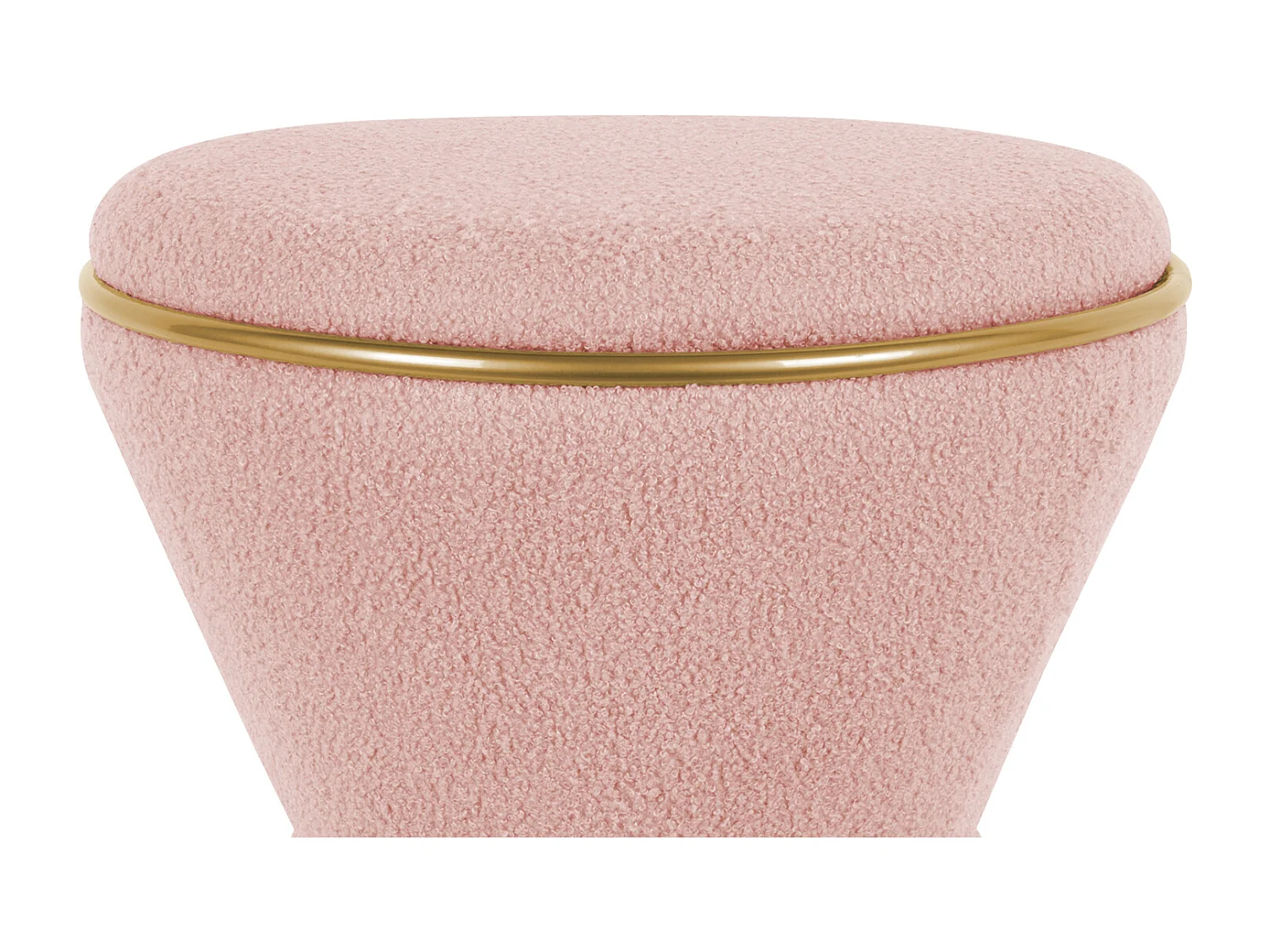 Pouf Gustar - Rose tendre