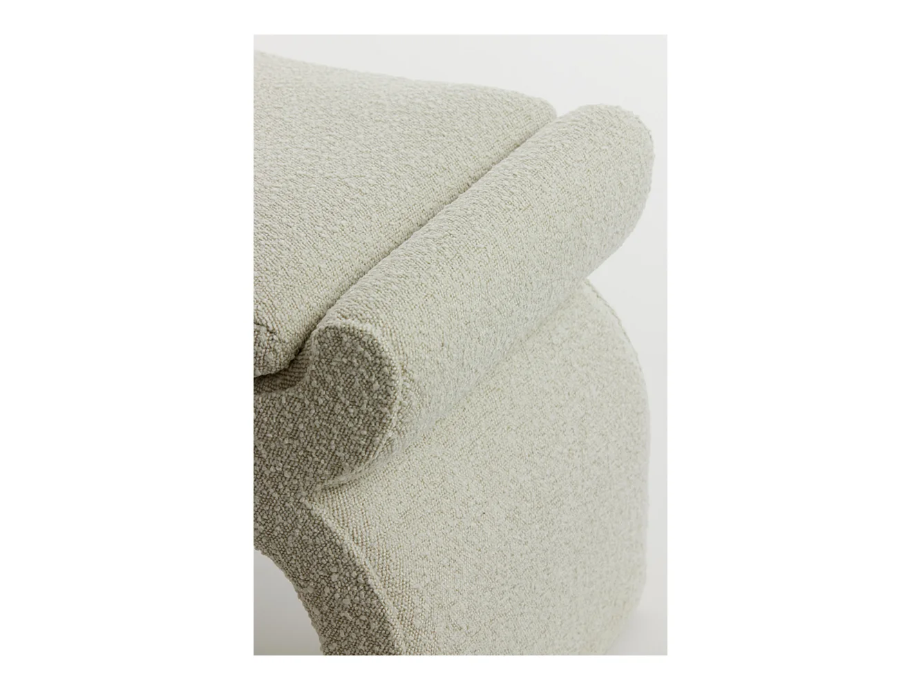 Pouf NAFYA - 60x46x46cm - Marron