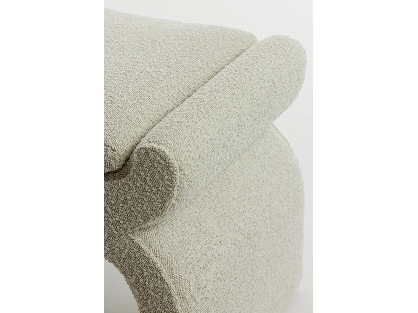 Pouf NAFYA - 60x46x46cm - Marron