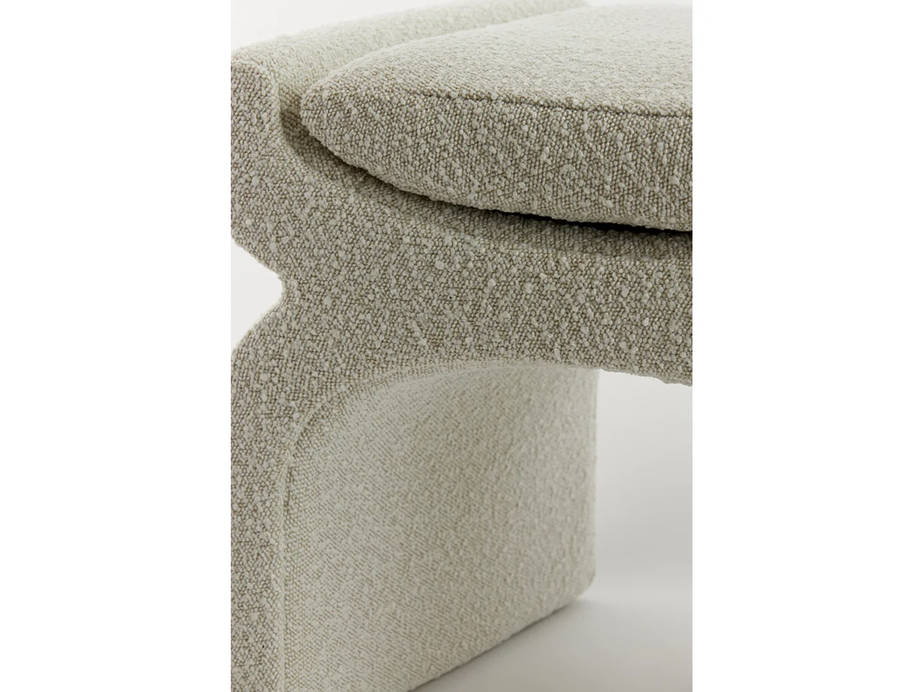 Pouf NAFYA - 60x46x46cm - Marron