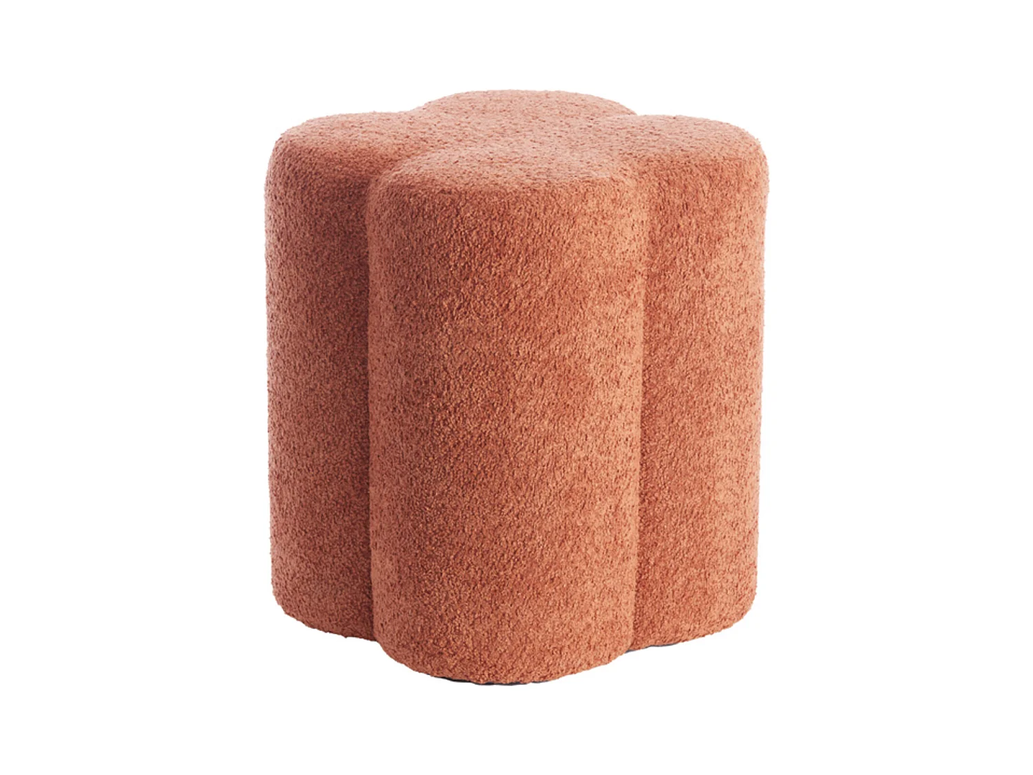 Pouf NALANI - Ø38x45cm - Orange