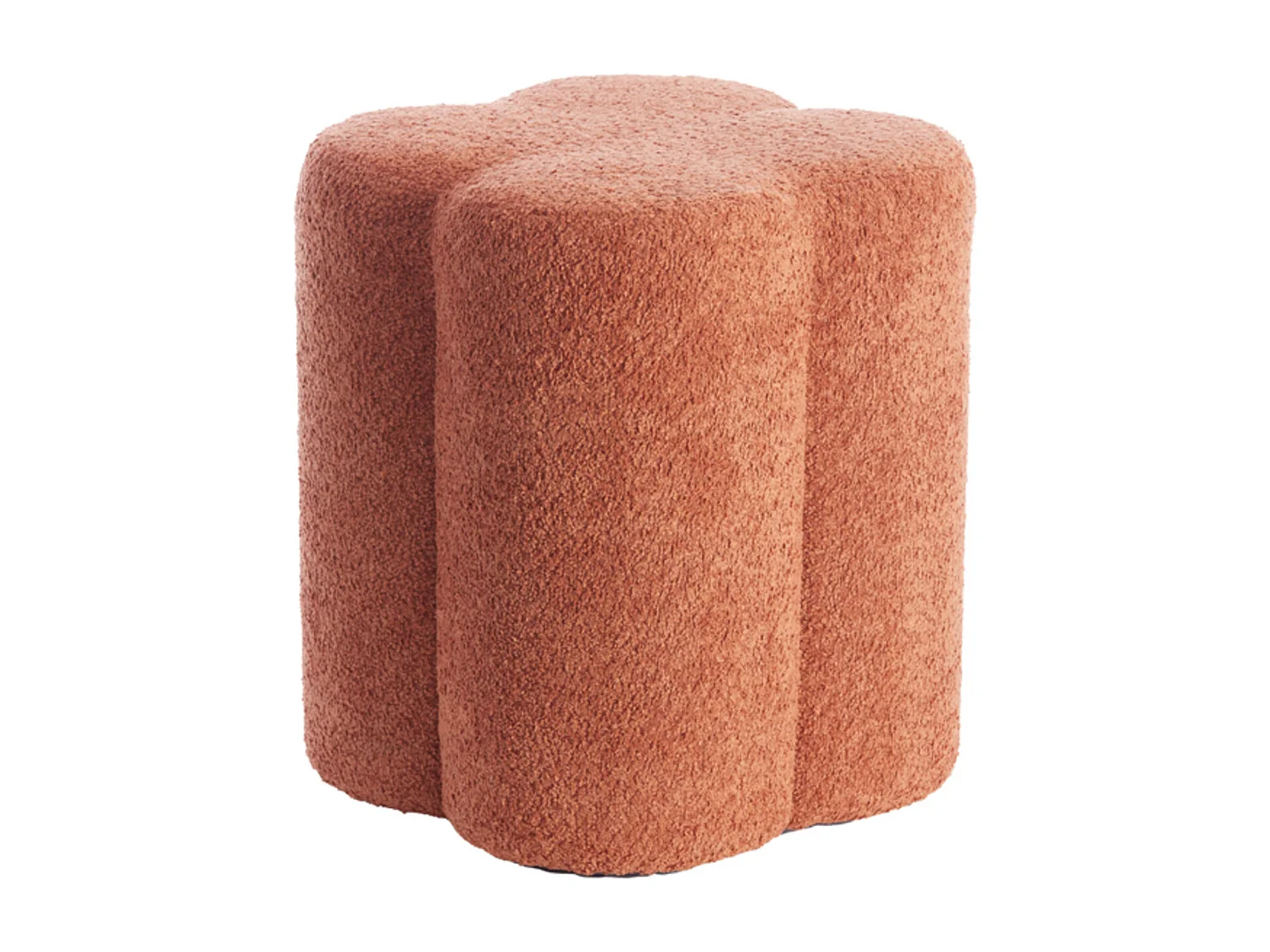 Pouf NALANI - Ø38x45cm - Orange