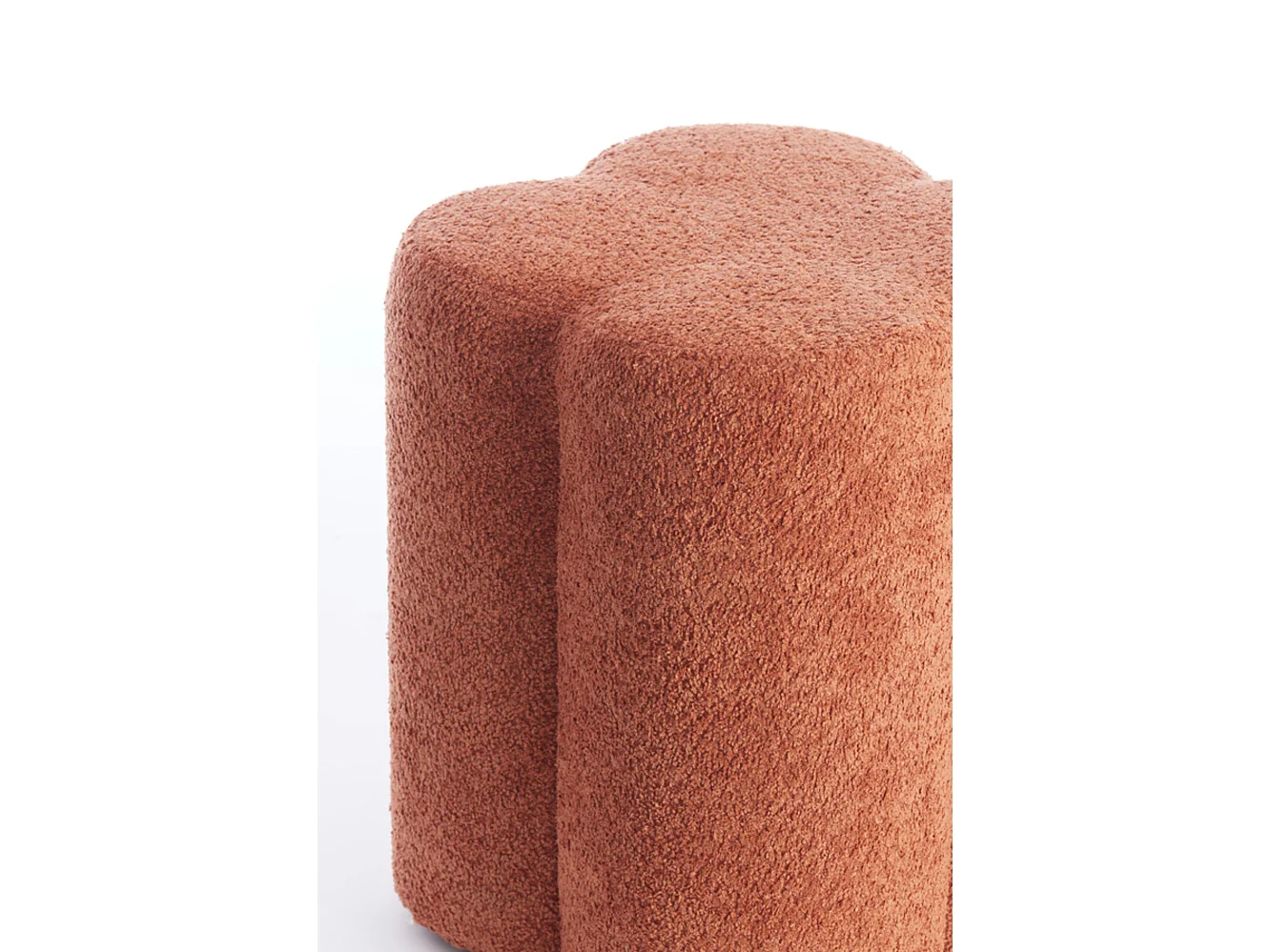 Pouf NALANI - Ø38x45cm - Orange