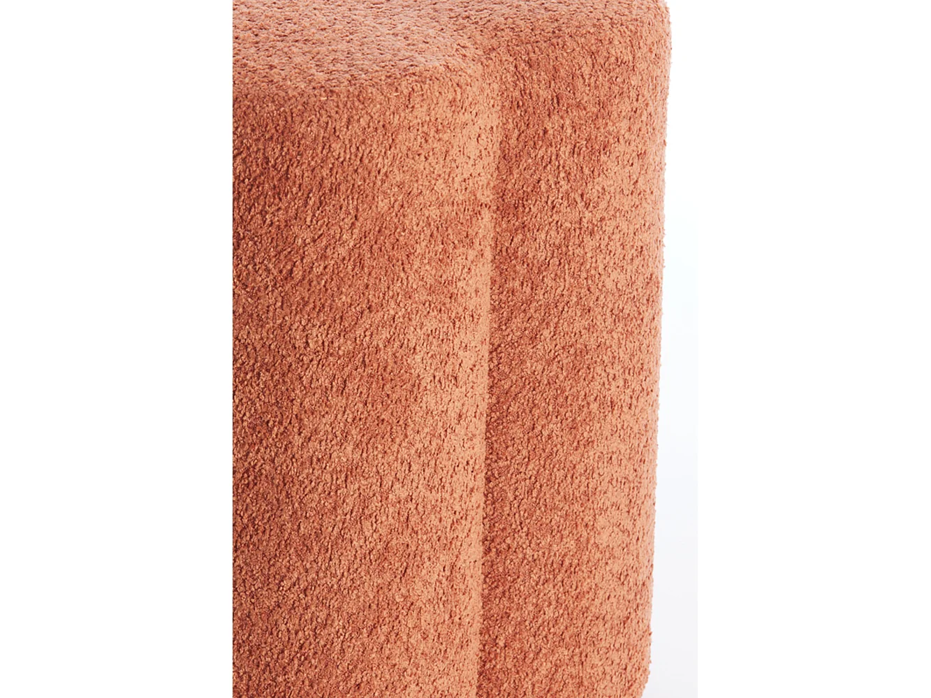 Pouf NALANI - Ø38x45cm - Orange