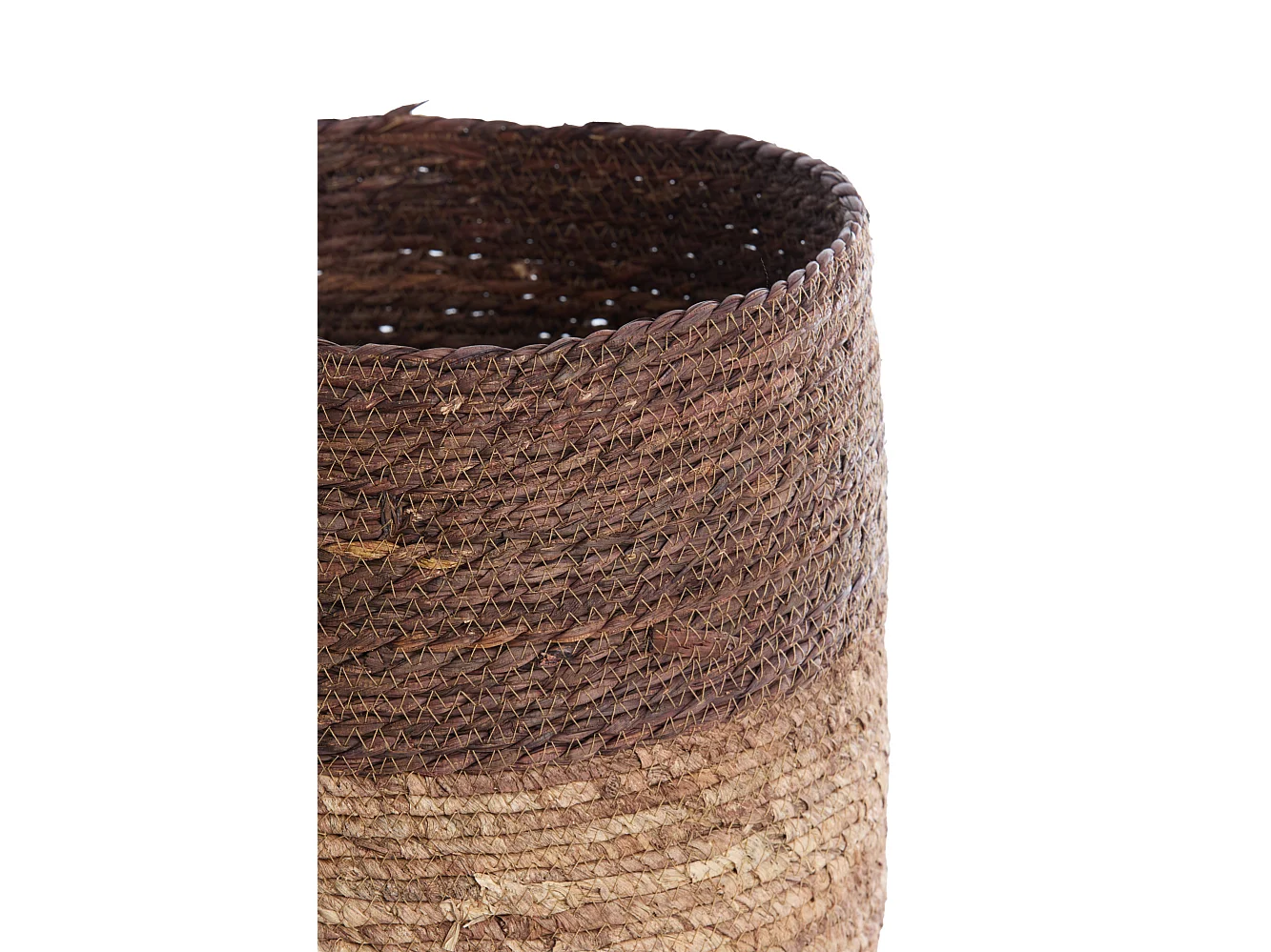 Panier KENMARE - Ø34x36cm - Marron - Lot de 3