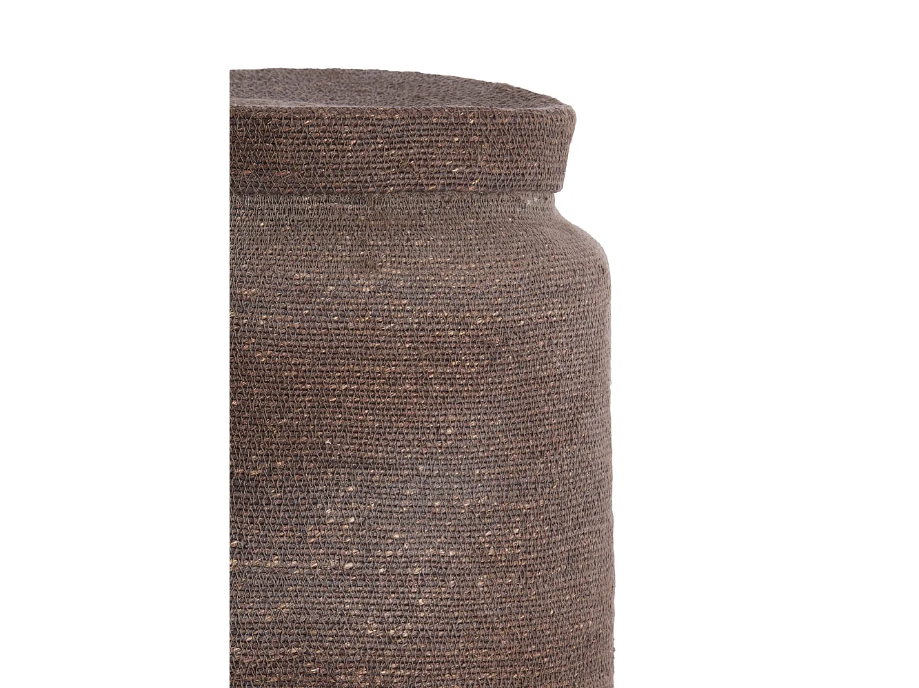 Panier BETANIA - Ø33x38cm - Marron - Lot de 2