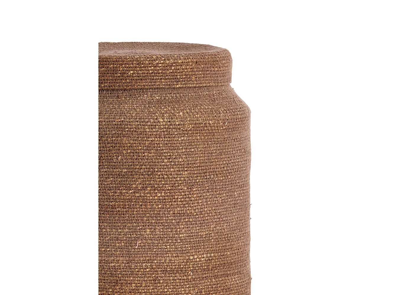 Panier BETANIA - Ø33x38cm - Marron - Lot de 2