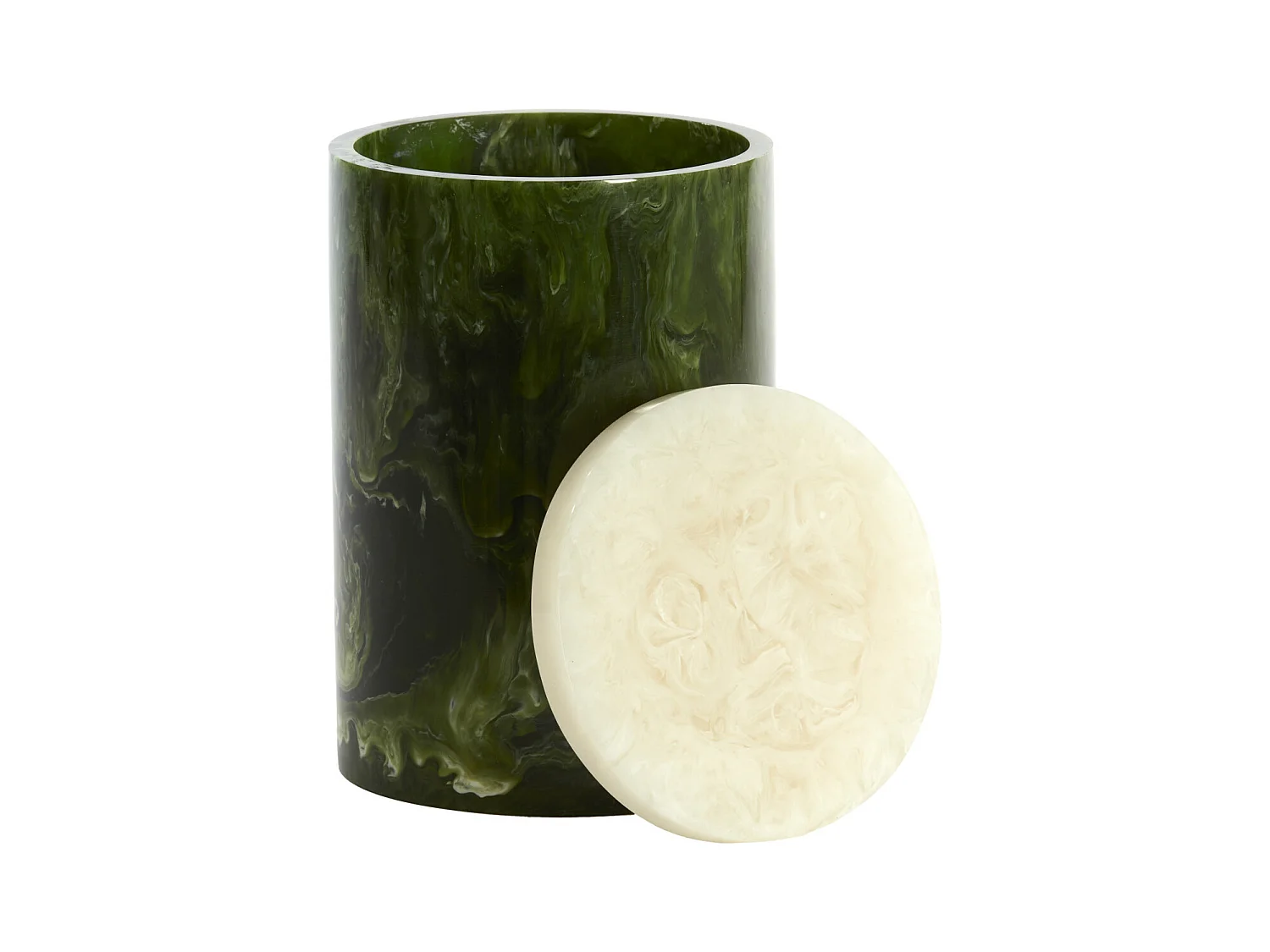 Déco KELIMUTU - Ø15x24cm - Vert