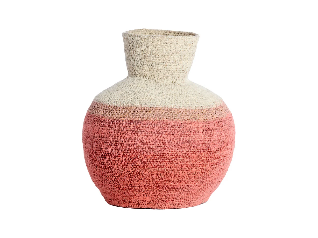 Panier BISIRA - Ø23,5x27cm - Marron