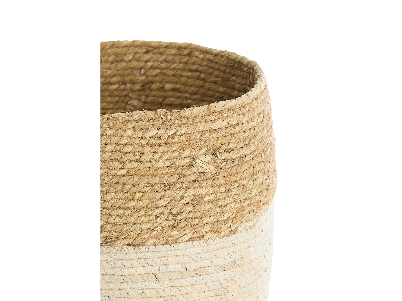 Panier KENMARE - Ø34x36cm - Marron - Lot de 3