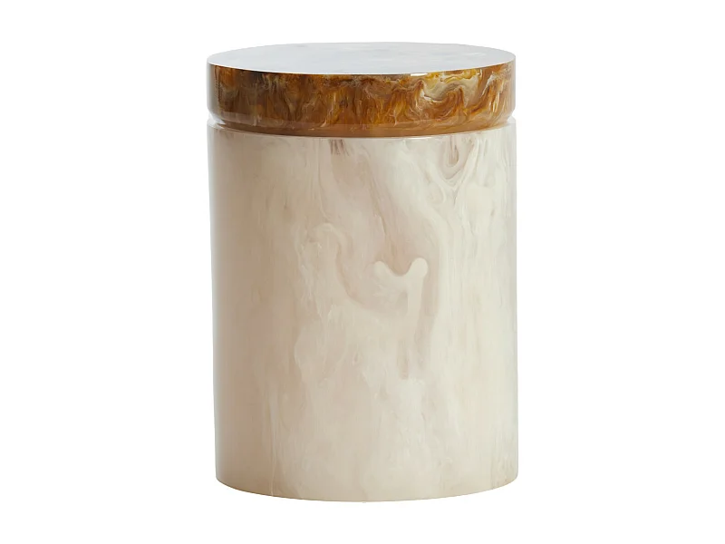 Deco KELIMUTU - Ø13x17cm - Wit