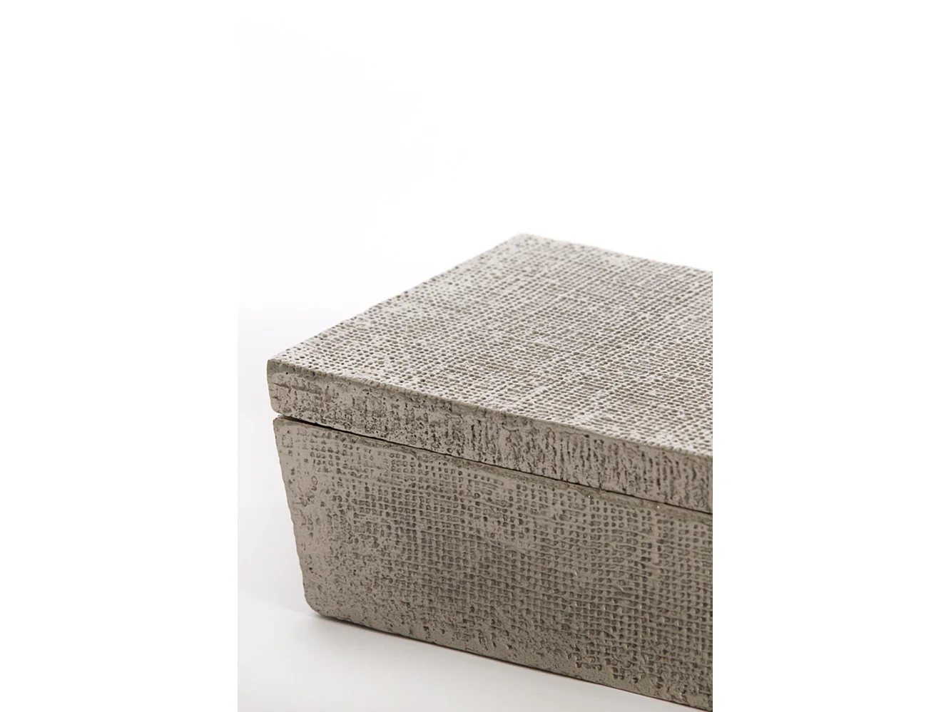 Déco LINA - 29x19x10cm - Argent