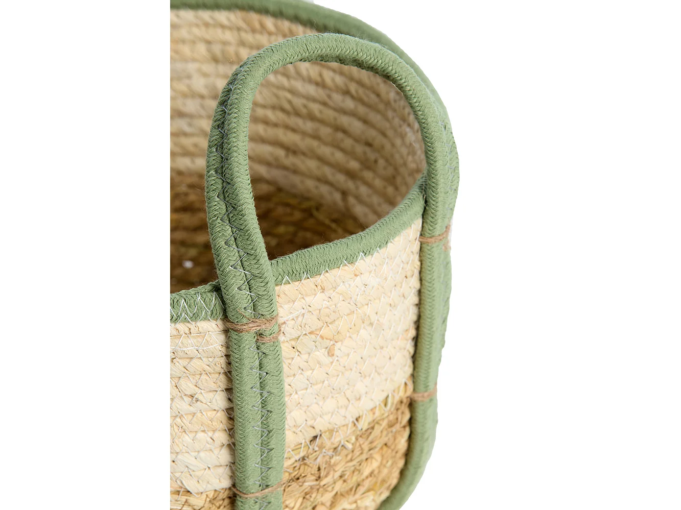 Panier KINSALE - Ø33x23cm - Marron - Lot de 3