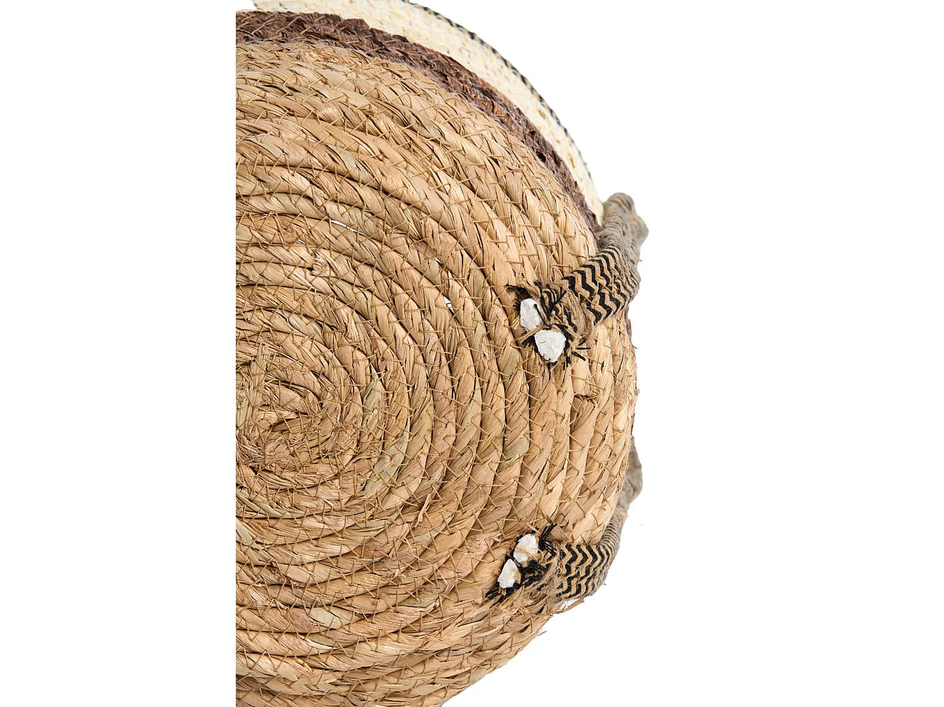 Panier KINSALE - Ø33x23cm - Marron - Lot de 3