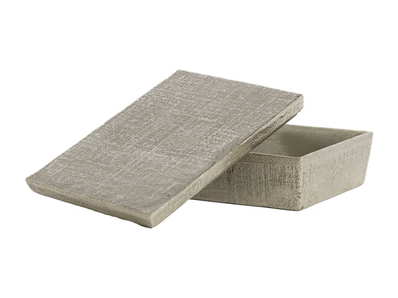 Déco LINA - 37x27x11cm - Argent