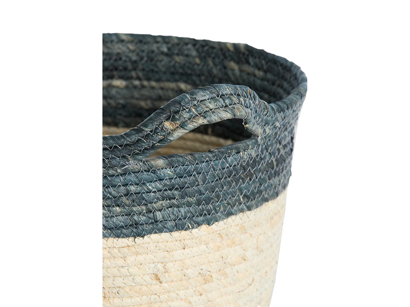 Panier KILKEE - Ø40x40cm - Bleu - Lot de 3