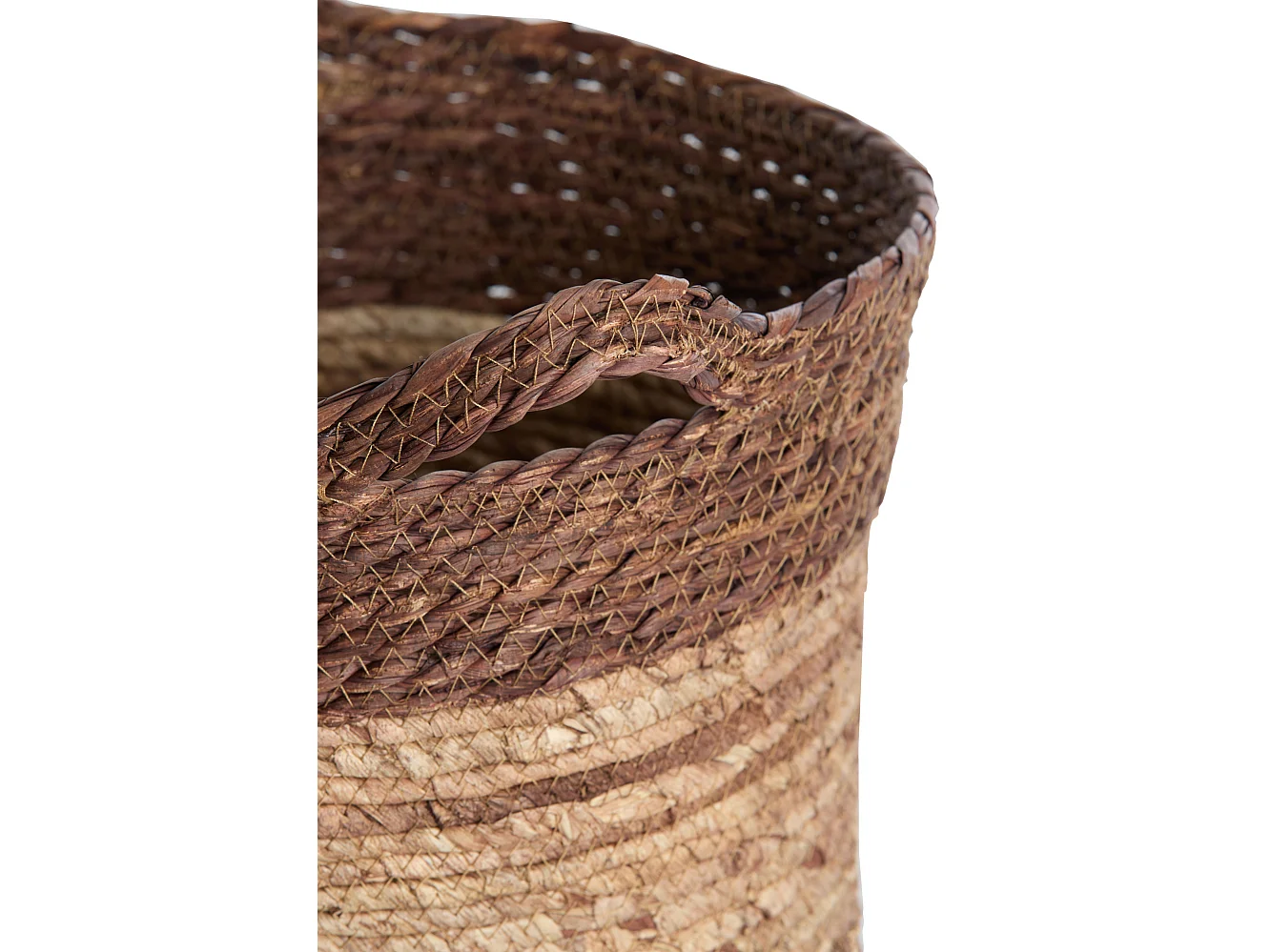 Panier KILKEE - Ø40x40cm - Marron - Lot de 3