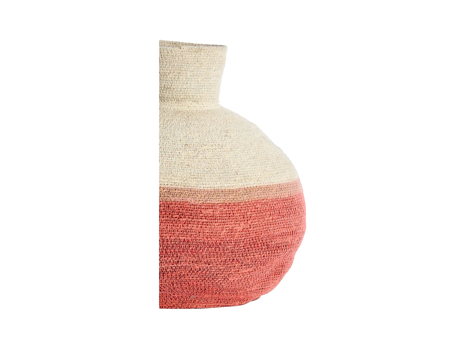 Korb BISIRA - Ø32x37,5cm - Braun