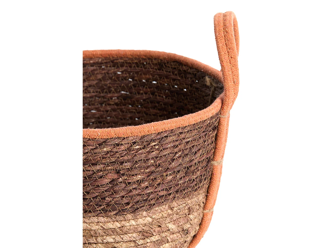 Panier KINSALE - Ø33x23cm - Marron - Lot de 3