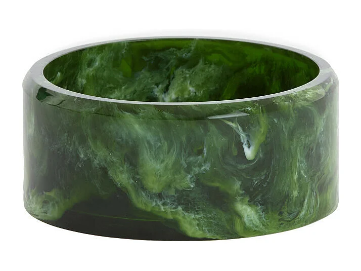 Déco KELIMUTU - Ø15x9,5cm - Vert