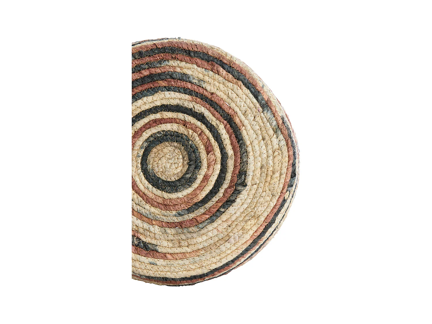 Panier KILRUSH - Ø34x36cm - Marron - Lot de 3