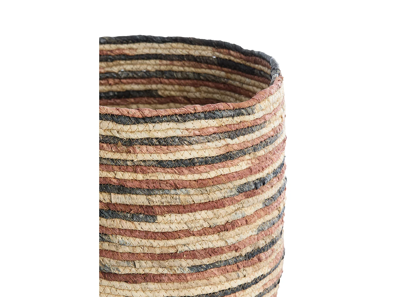 Panier KILRUSH - Ø34x36cm - Marron - Lot de 3