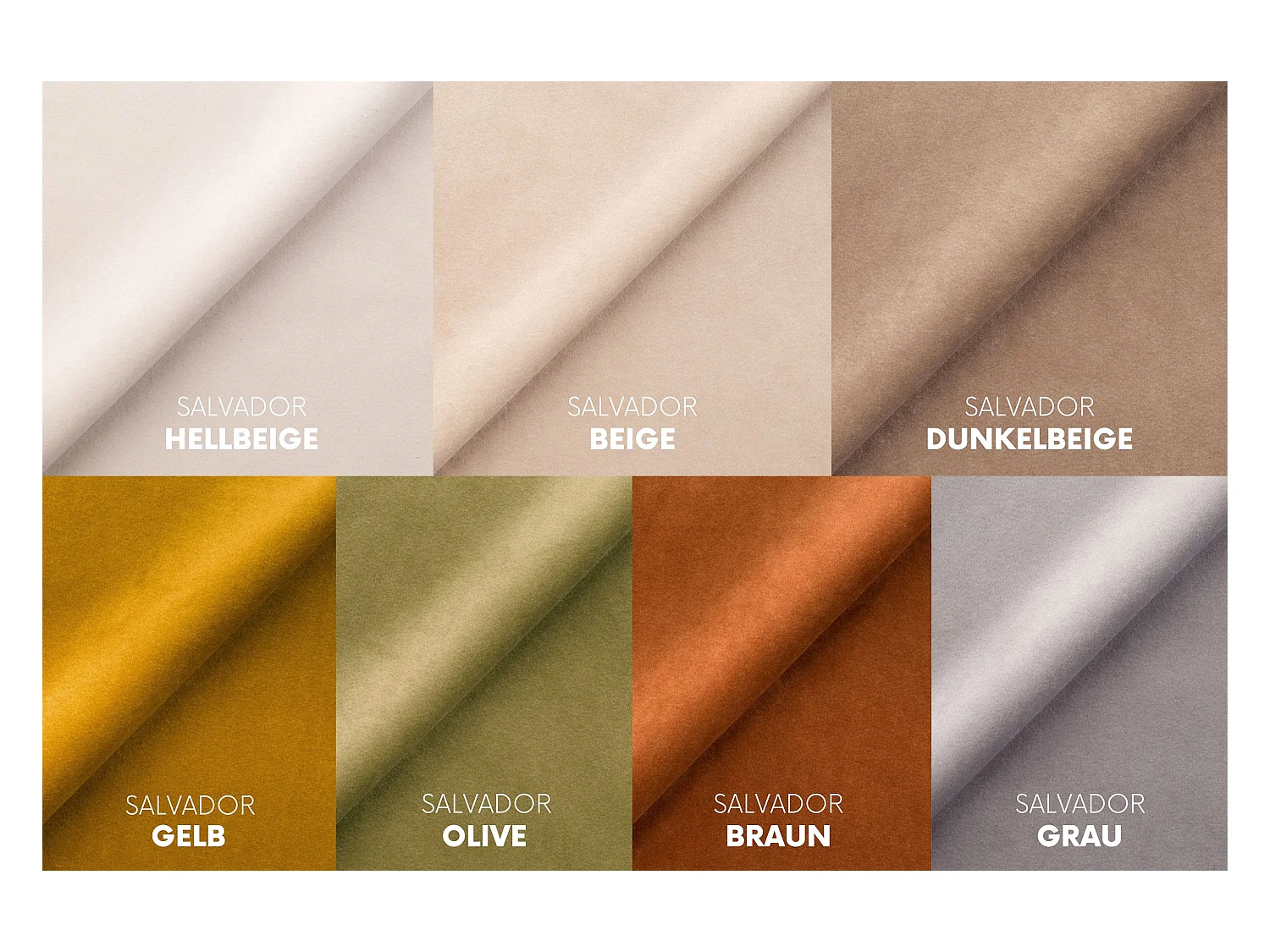 Canapé trois places Grand Modular en tissu Salvador Olive