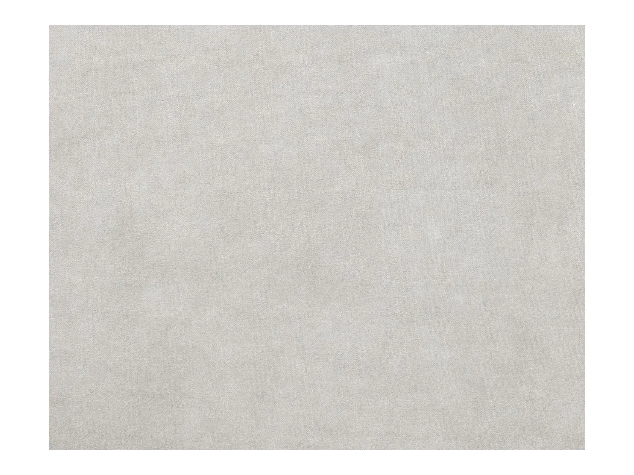 Canapé d'angle, Canapé Designer Modena U Pure tissu Noel Gris Clair