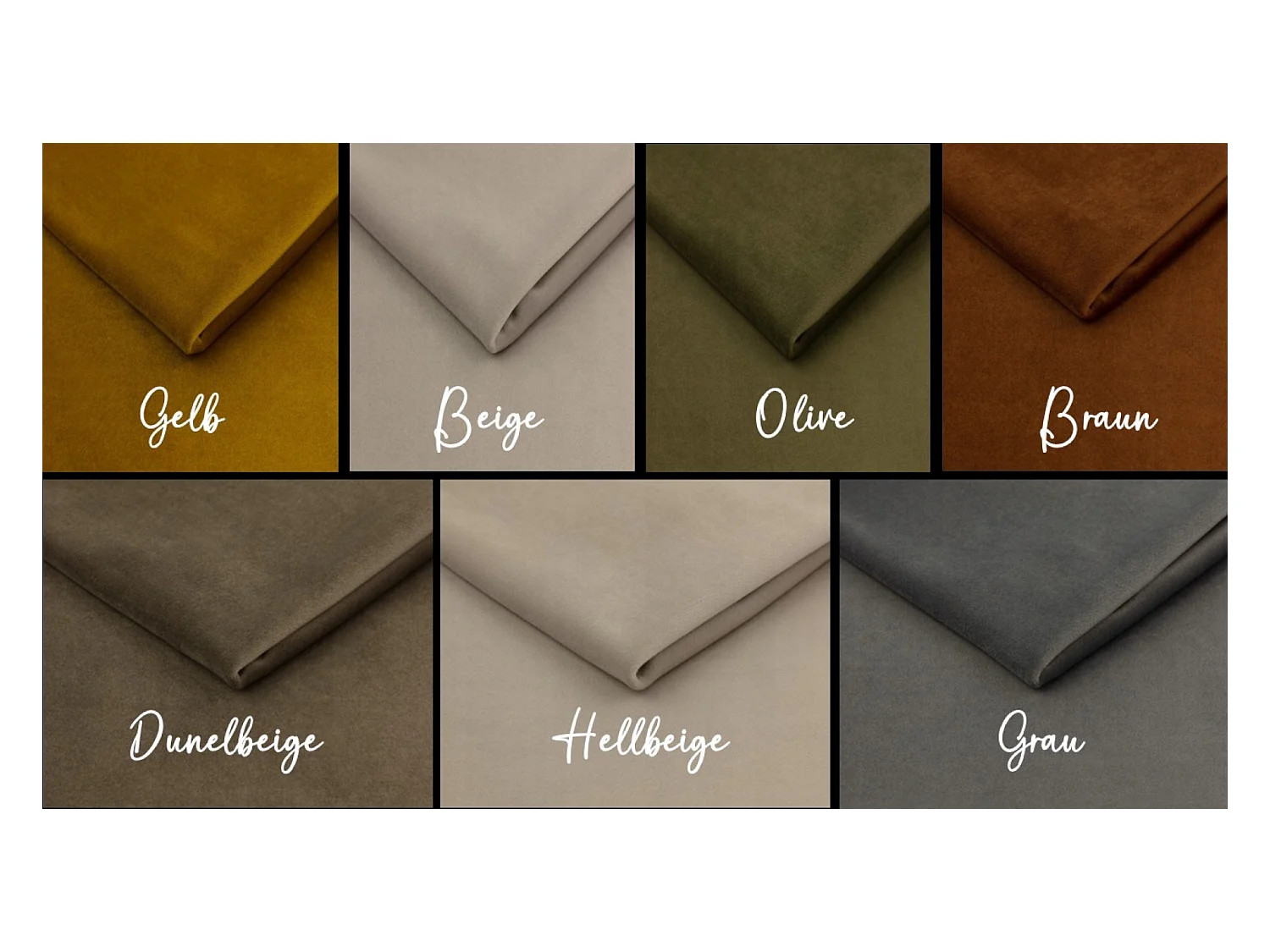 Ensemble de canapés 2+1+1 série Grand stilvol, tissu Salvador Beige