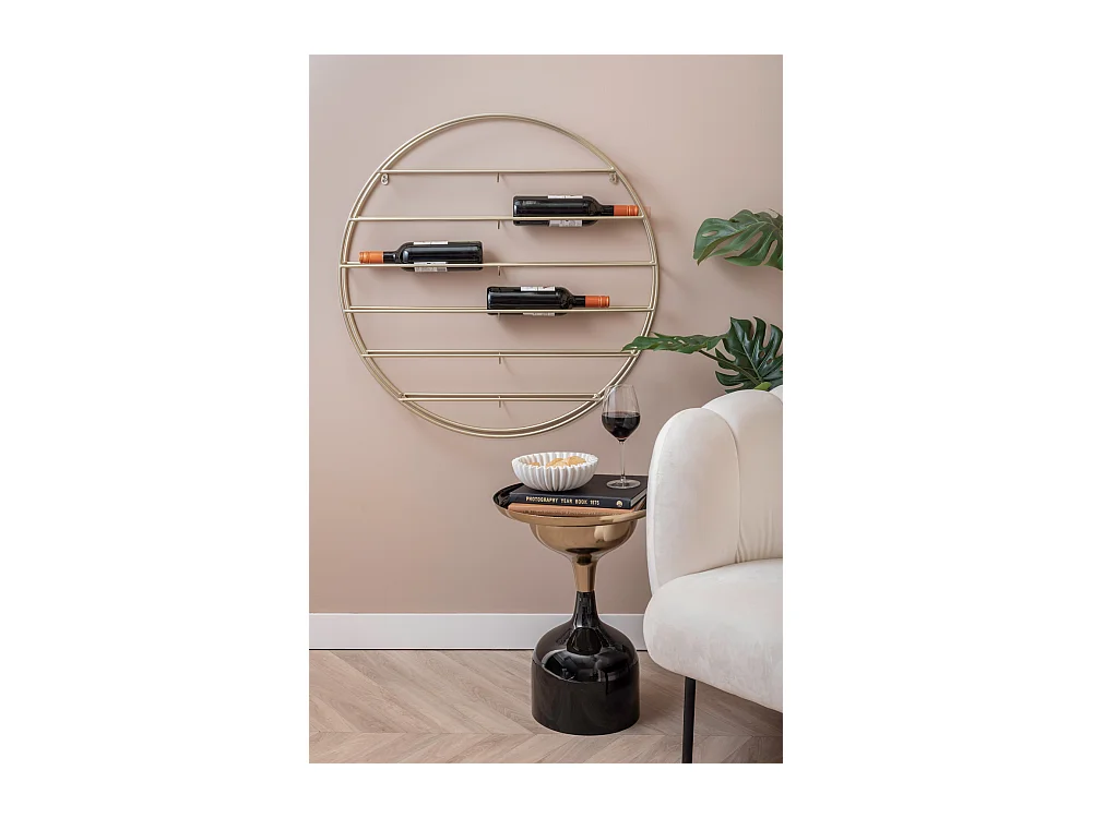 Casier à vin Redondo - Doré