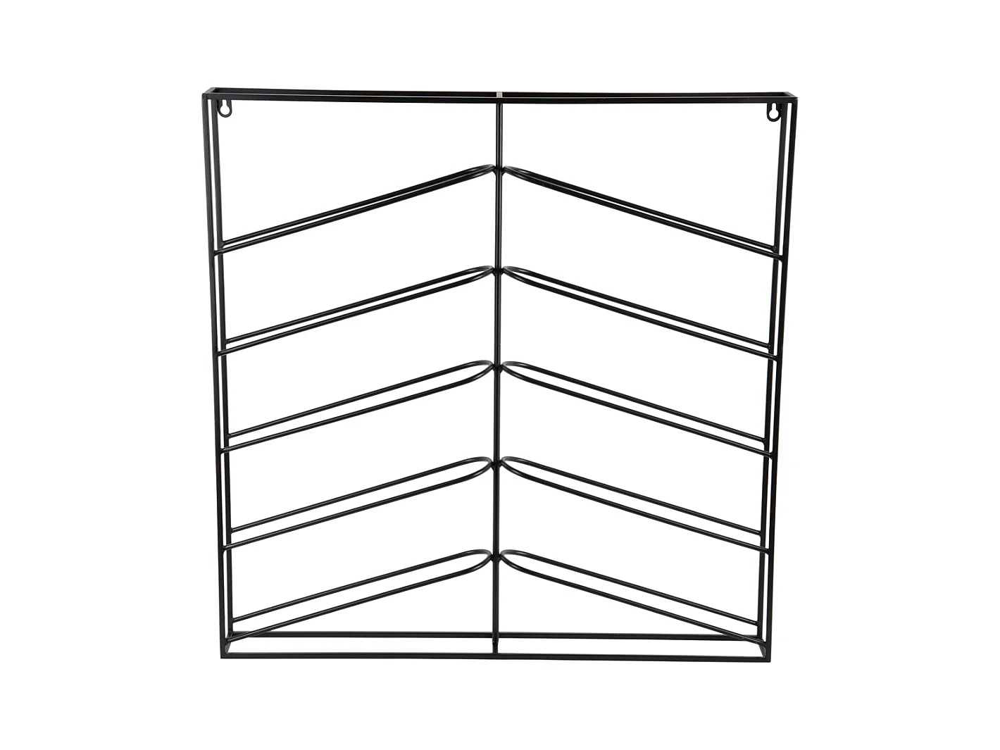 Casier à vin Cuadro - Noir mat