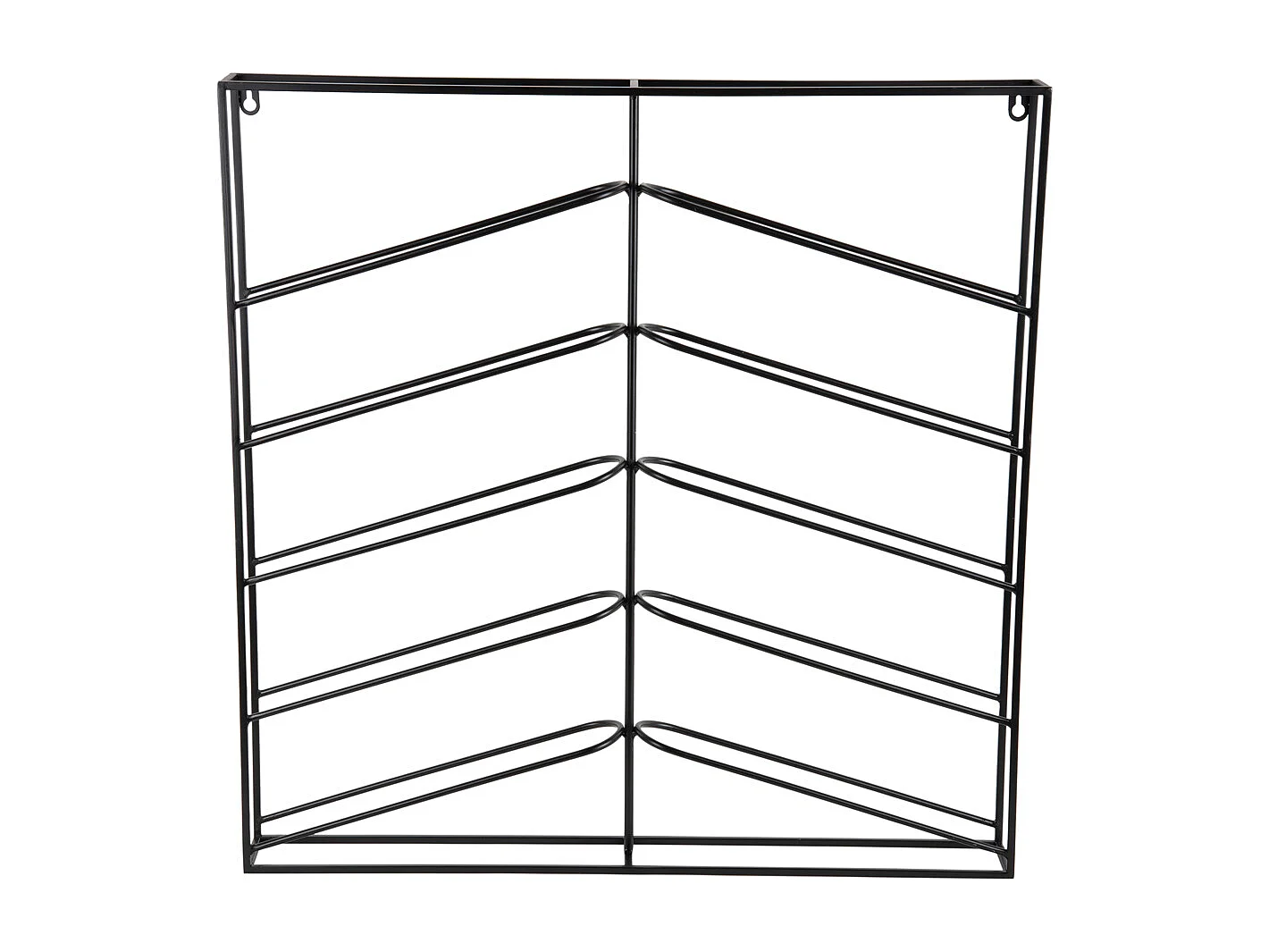 Casier à vin Cuadro - Noir mat