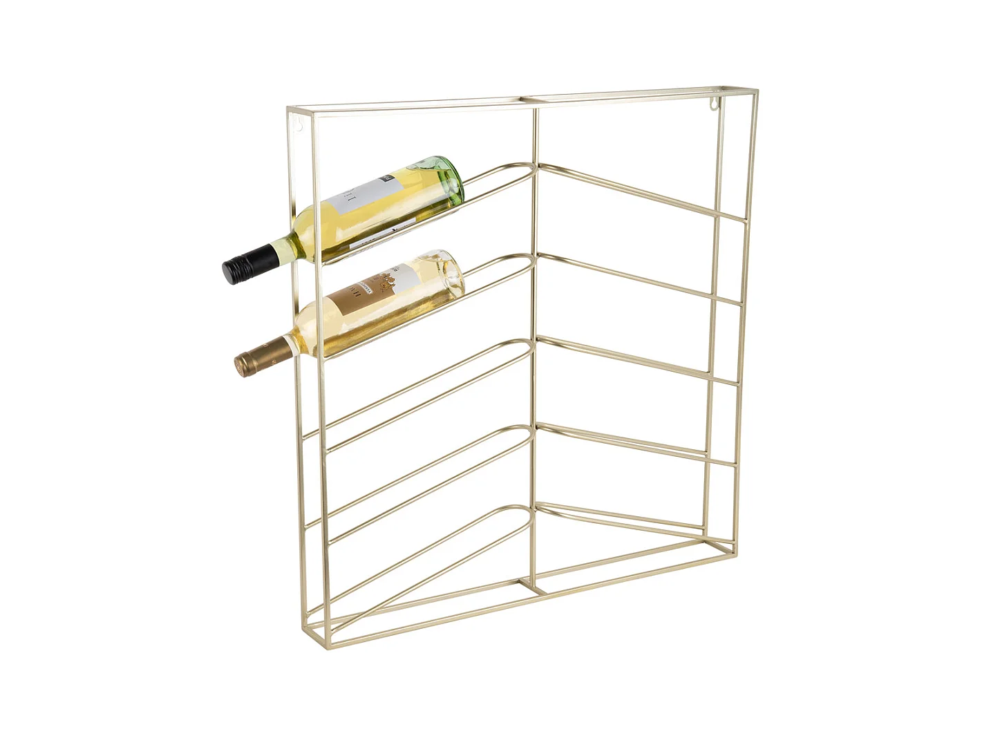 Casier à vin Cuadro - Doré