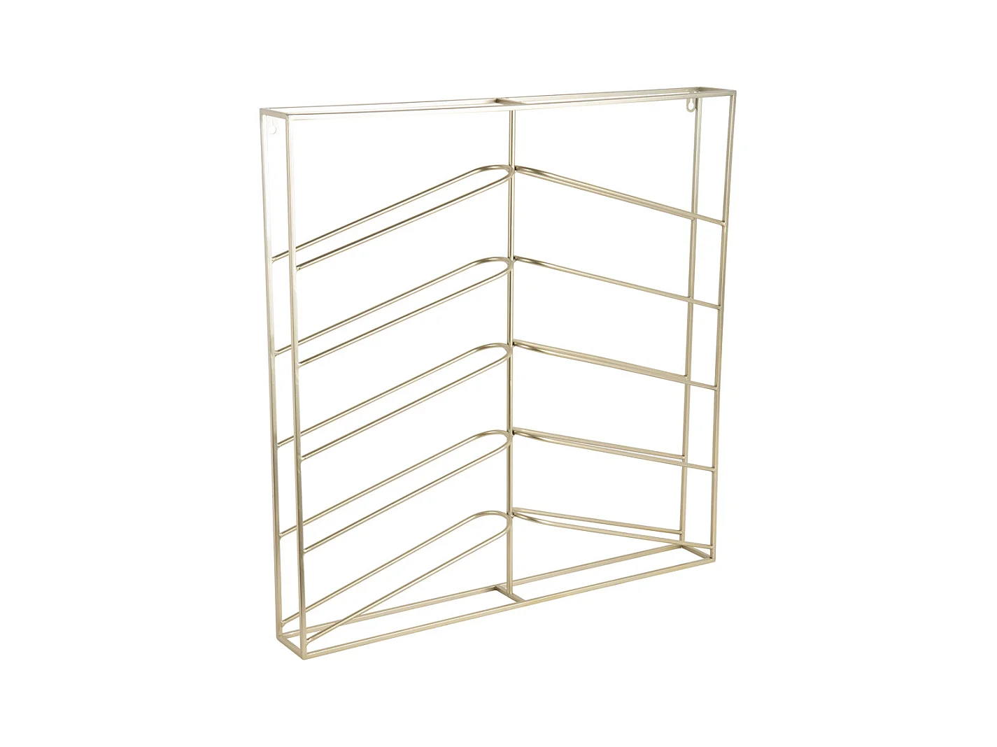 Casier à vin Cuadro - Doré