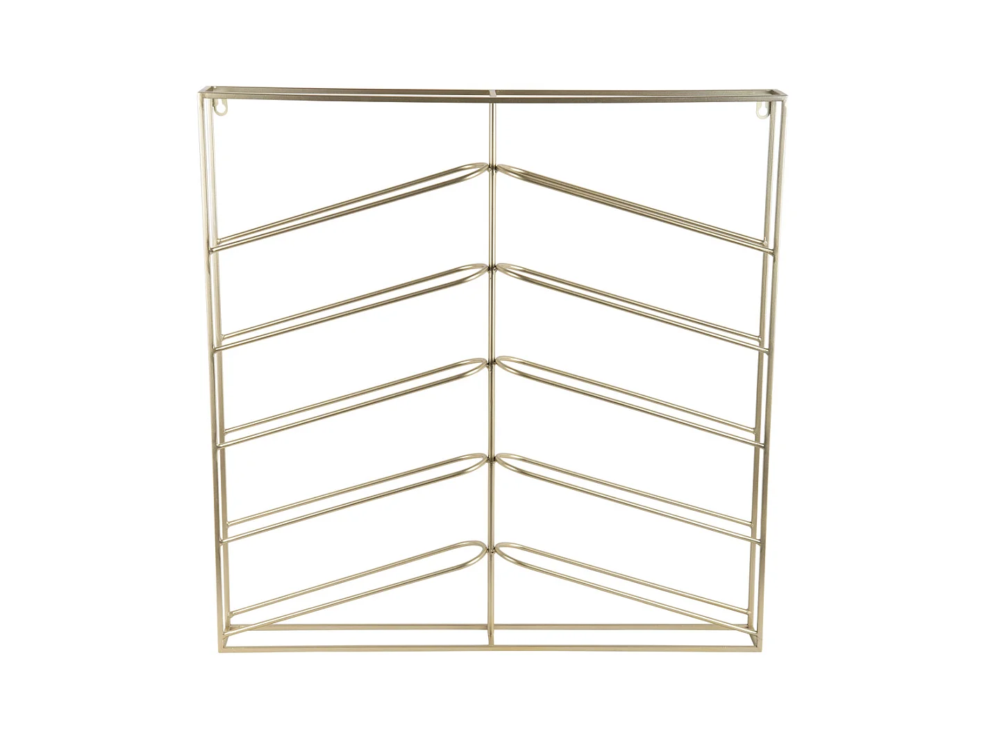 Casier à vin Cuadro - Doré