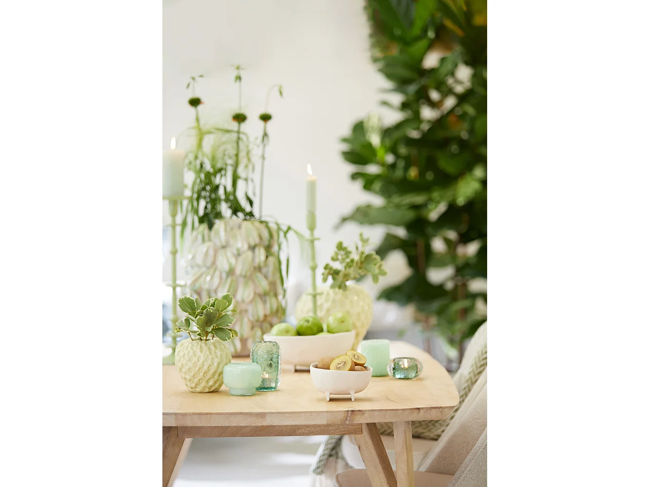 Balance ROSANA - 27x26,5x11,5cm - Blanc